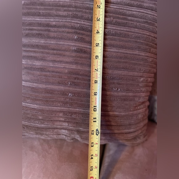 2 13”x13” Sage Decorative Pillows - Picture 4 of 5